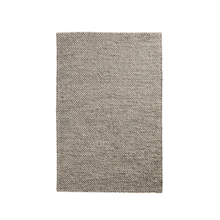 Tact carpet 90 x 140 cm from Woud in dark grey