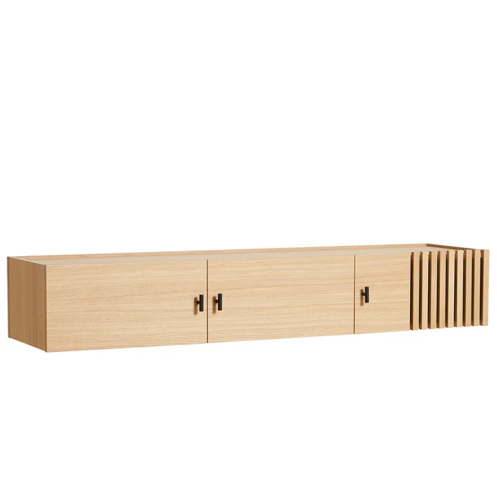 Array Sideboard 150 cm from Woud in oak (wall mounted)