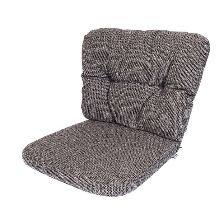 Cushion set for Ocean armchair from Cane-line in dark gray