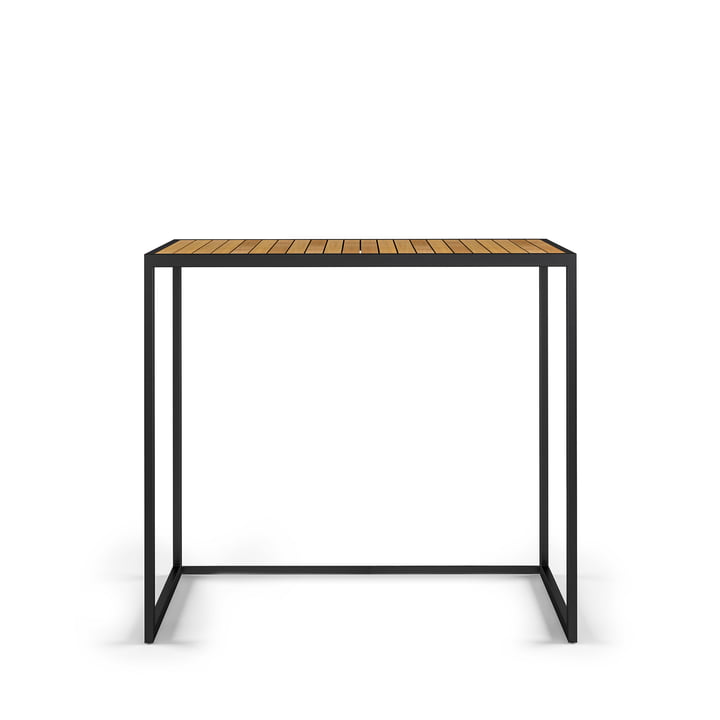Open Bistro Table 100 x 50 cm, stainless steel / teak from Röshults