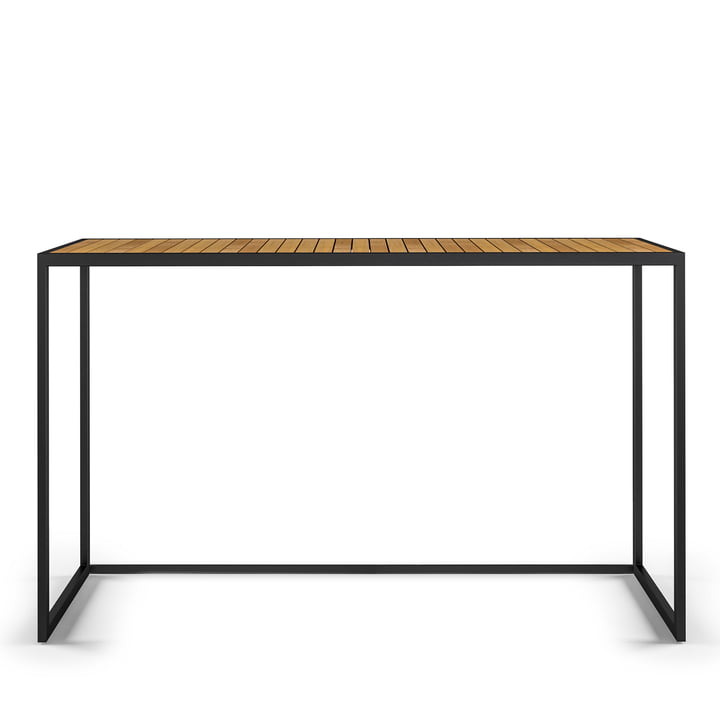Open Bistro Table 150 x 50 cm, stainless steel / teak from Röshults