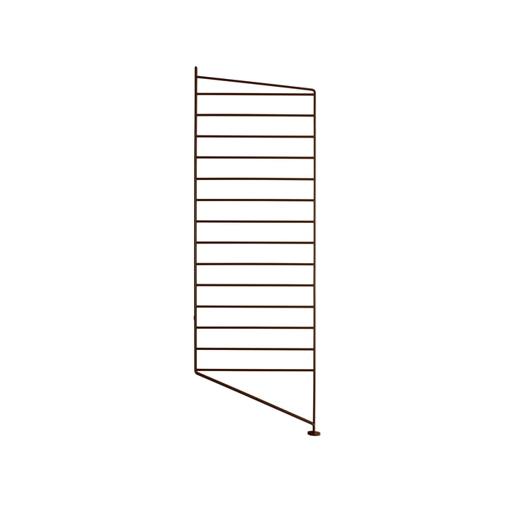 Floor ladder for String shelf 85 x 30 cm from String in brown