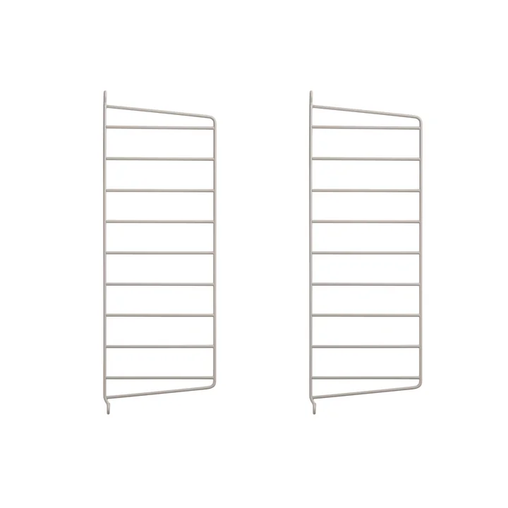 Wall ladder for String Shelf 50 x 20 cm (set of 2) from String in beige