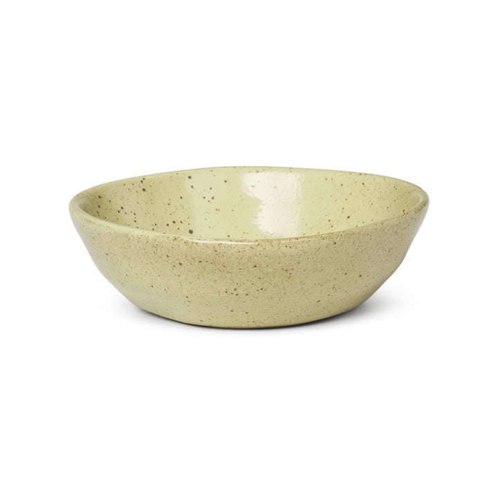 Flow Bowl Ø 9 cm by ferm Living in yellow