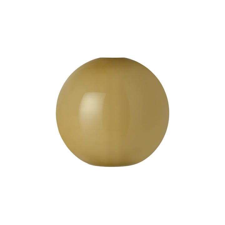 Opal Shade Lampshade Sphere / yellow by ferm Living