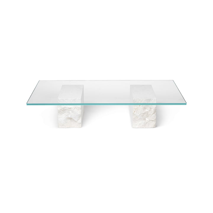 Mineral coffee table, Bianco Curia by ferm Living