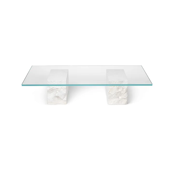 Mineral coffee table, Bianco Curia by Ferm Living