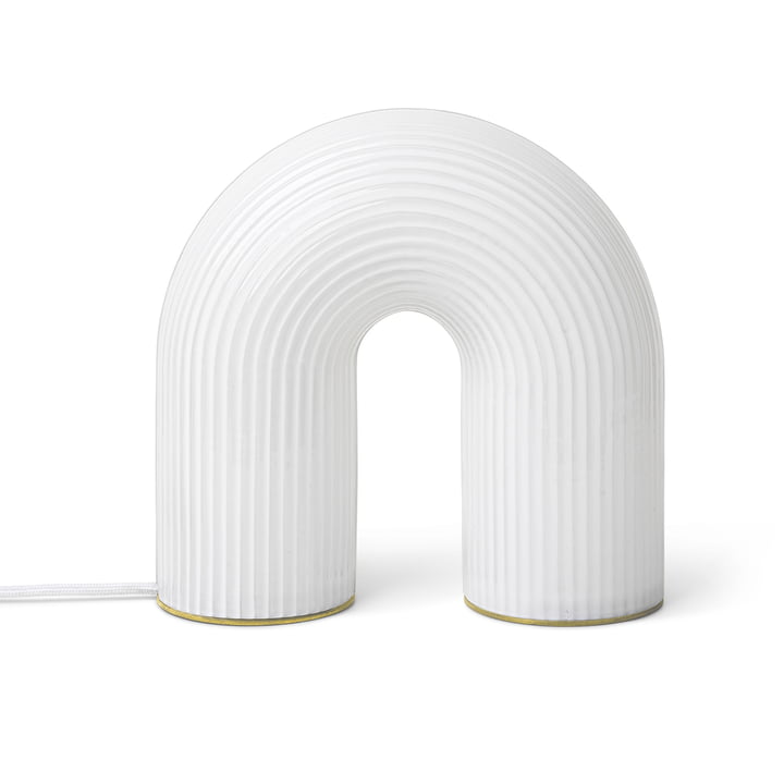 Vuelta Table lamp / white by ferm Living