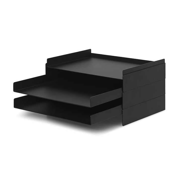 2 x 2 organizers from ferm Living in black