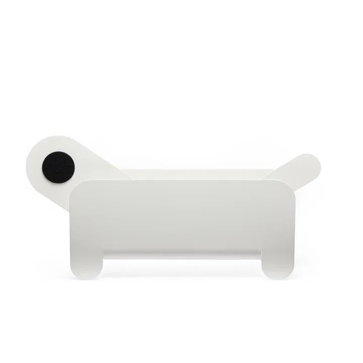 Frederik Roijé - Paper Pet magazine holder, white