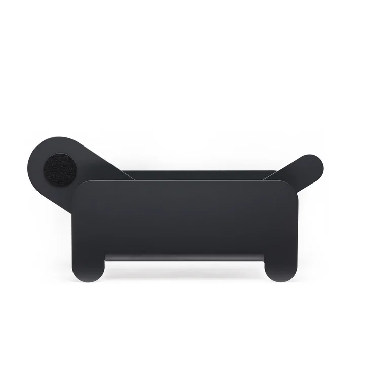 Frederik Roijé - Paper Pet magazine rack, dark grey
