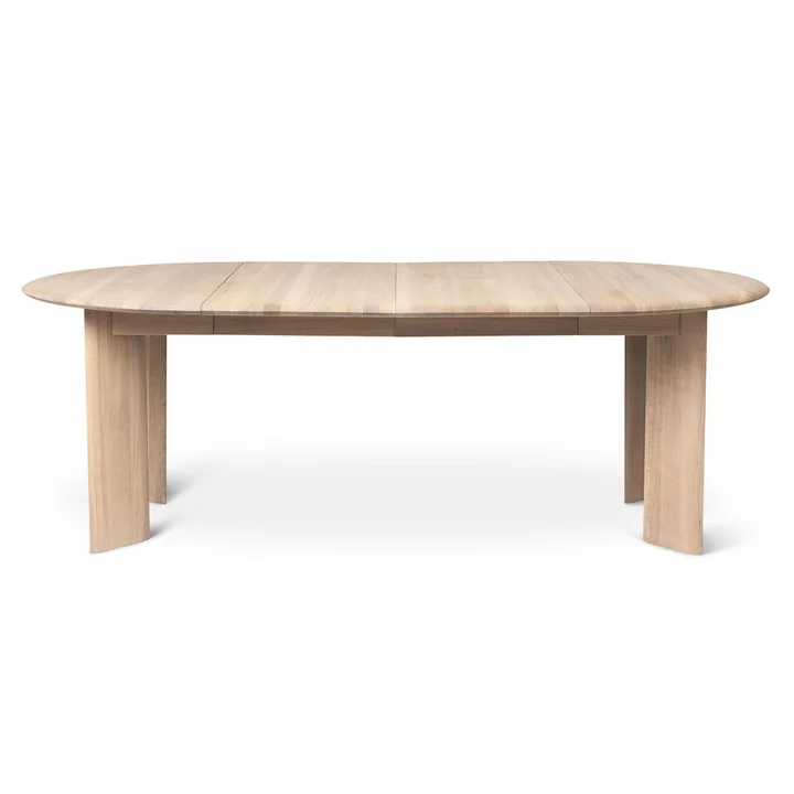 Bevel Extending table from Ferm Living in oak white oiled