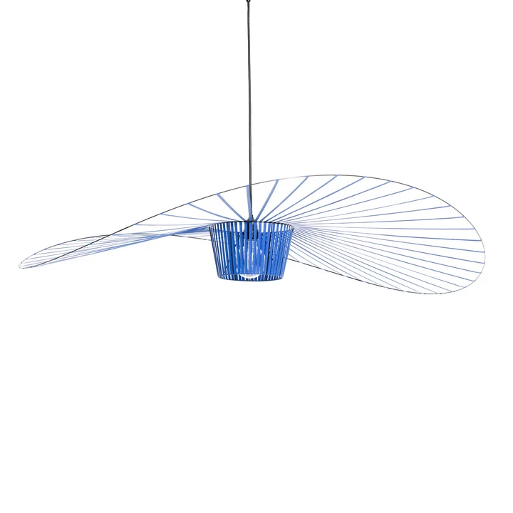 Vertigo Pendant light large from Petite Friture in cobalt blue