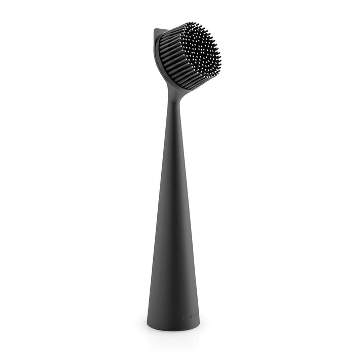 Dishwashing brush with replaceable brush head from Eva Solo in black
