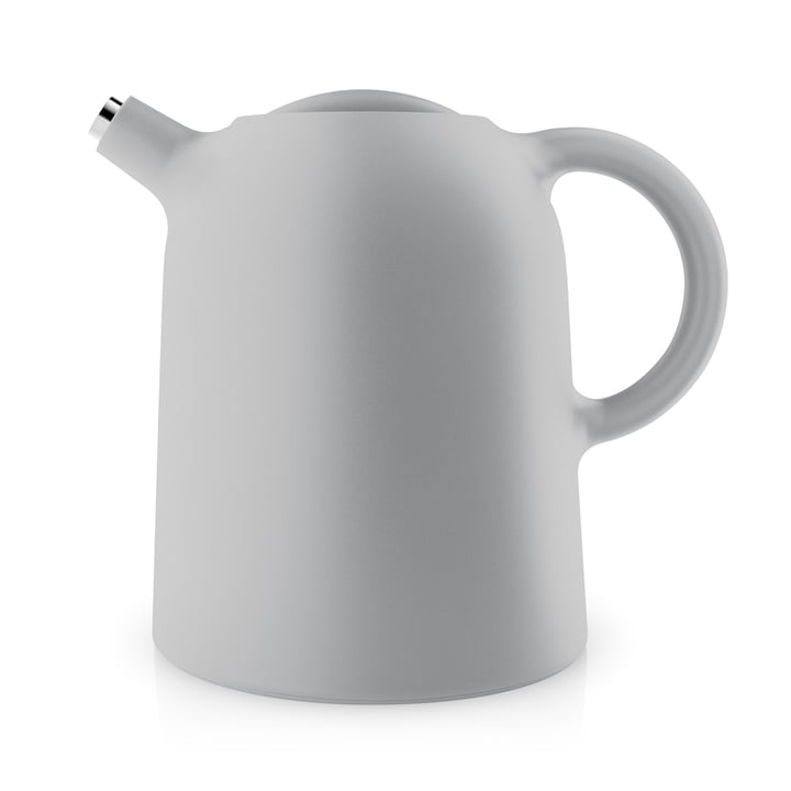 Thimble Vacuum jug 1 l from Eva Solo in marble grey