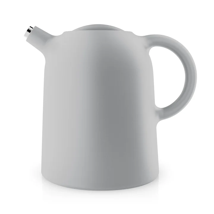 Thimble Vacuum jug 1 l from Eva Solo in marble grey