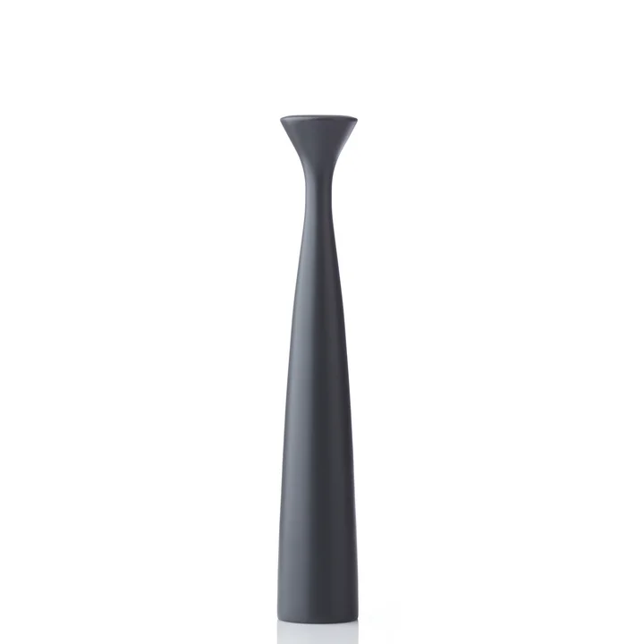 Blossom Candle holder, rose / city gray by applicata