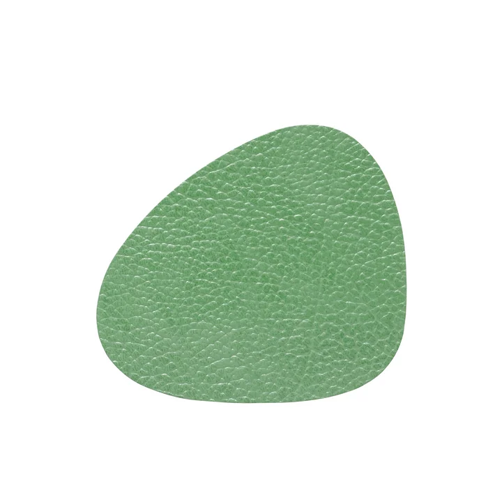 Glasuntersetzer Curve , Hippo forest green from Lind DNA