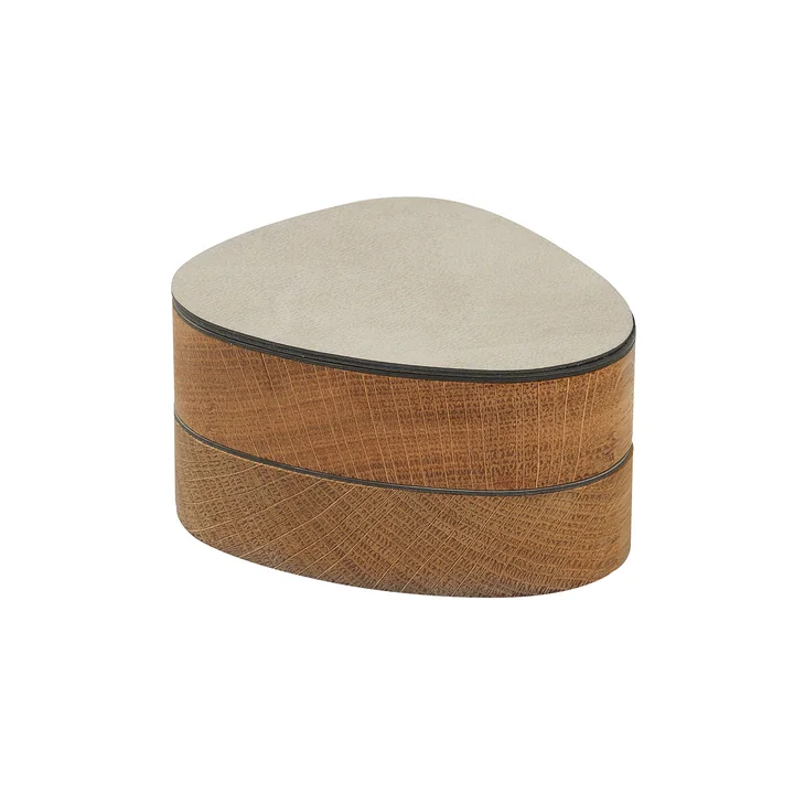 Salt & Pepper Storage, Oak / Nupo light grey from Lind DNA