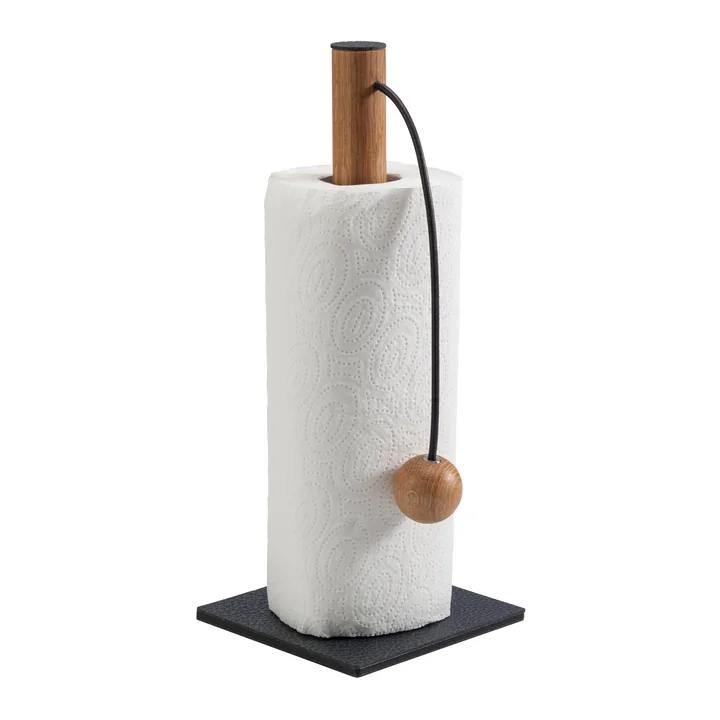 Lind DNA - kitchen roll String holder 30 cm, Hippo anthracite black