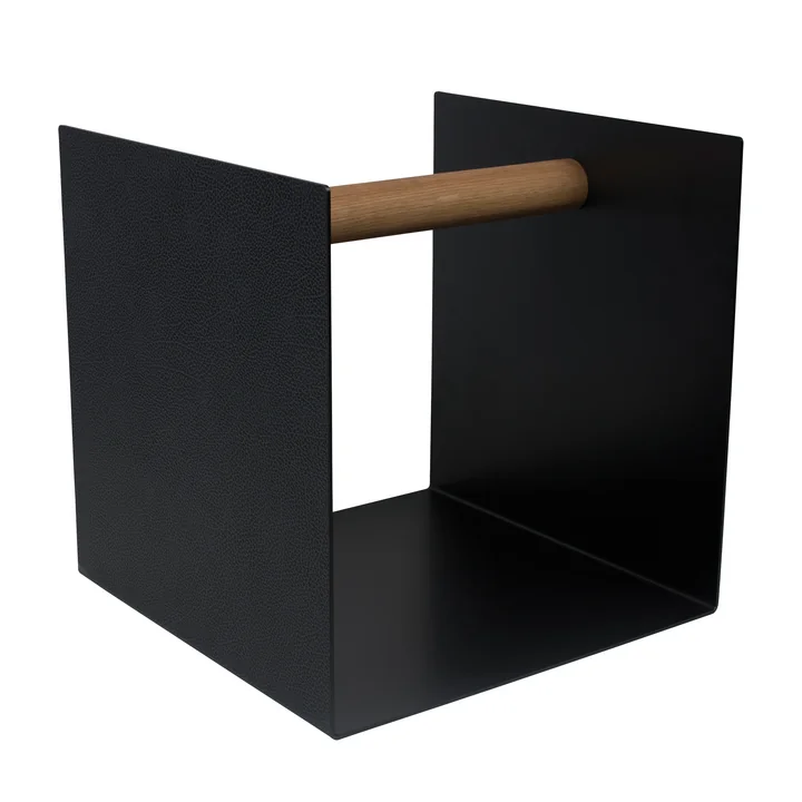 Table & More, Hippo black anthracite / black / natural oak from Lind DNA