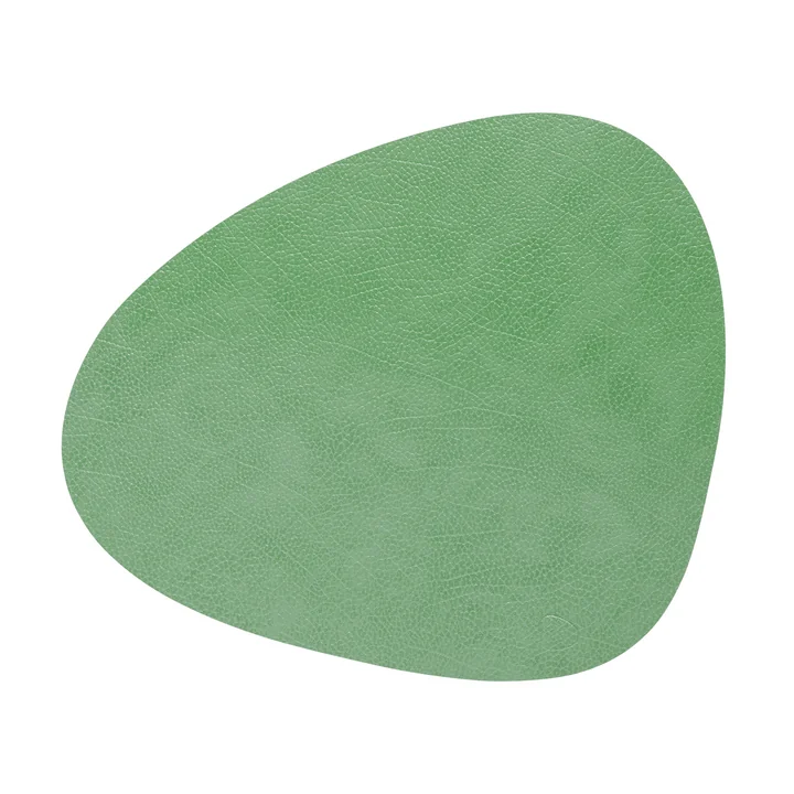 Place mat Curve L, Hippo forest green from Lind DNA