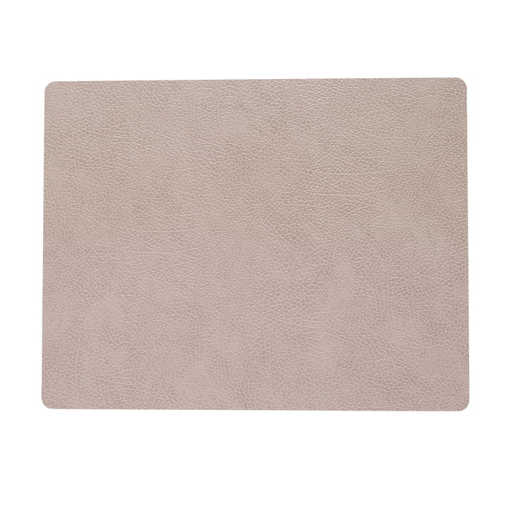 Placemat Square L 35 x 45 cm, Hippo warm grey from LindDNA