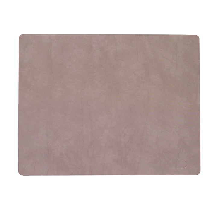 Placemat Square L 35 x 45 cm, Nupo nomad grey from LindDNA