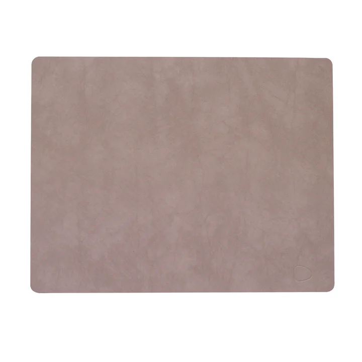 Placemat Square L 35 x 45 cm, Nupo nomad grey from Lind DNA