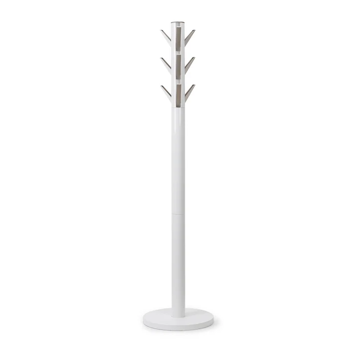 Flapper coat rack from Umbra in white / silver
