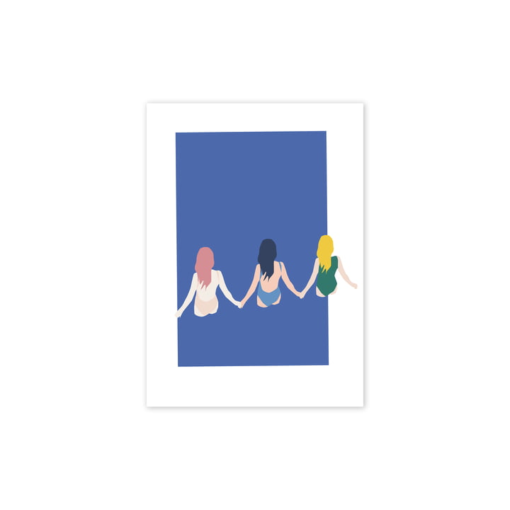 Girls Poster, 30 x 40 cm from Paper Collective