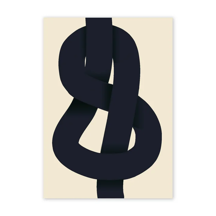 The Knot Poster, 50 x 70 cm from Paper Collective