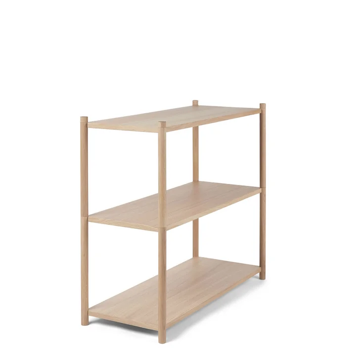Sceene Floor shelf A from Gejst in light oak