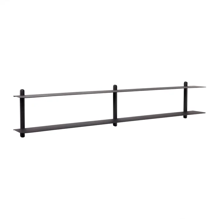 Nivo Wall shelf C from Gejst in black