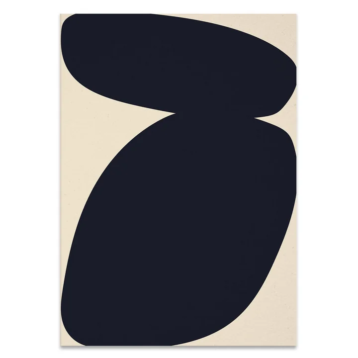 Solid Shapes 03 Poster, 70 x 100 cm from Paper Collective