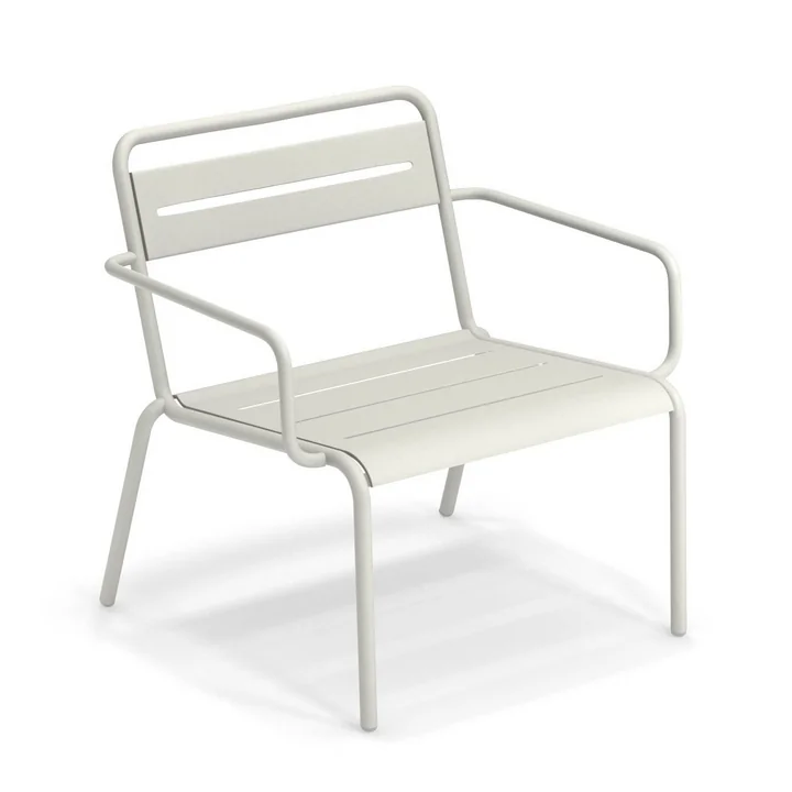 Star Lounge chair from Emu in white