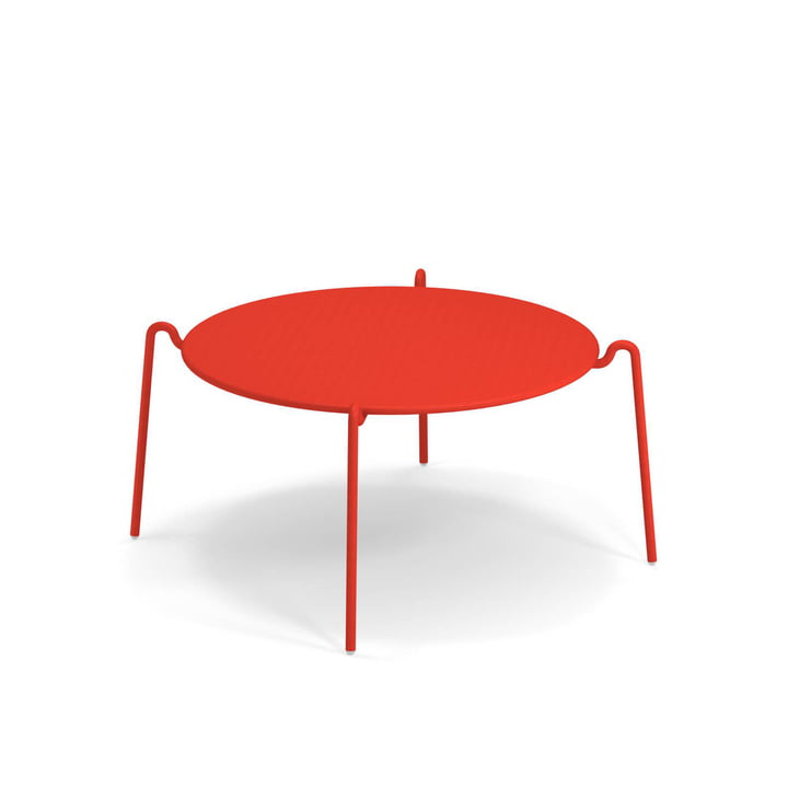 Rio R50 side table Ø 104 cm, scarlet red from Emu