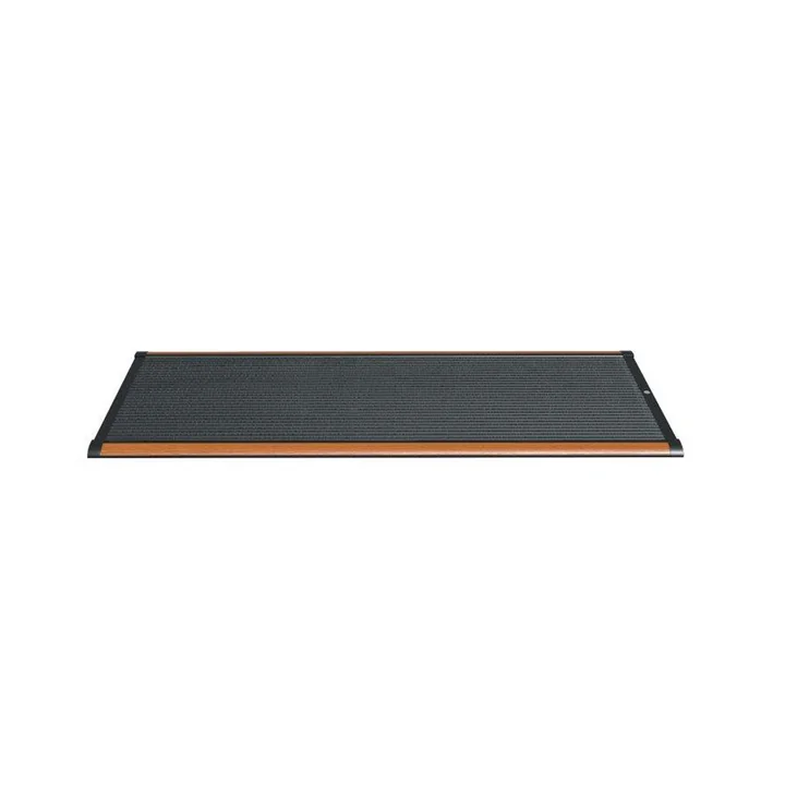 Doormat Outdoor 90 × 60 cm from Rizz in teak / anthracite