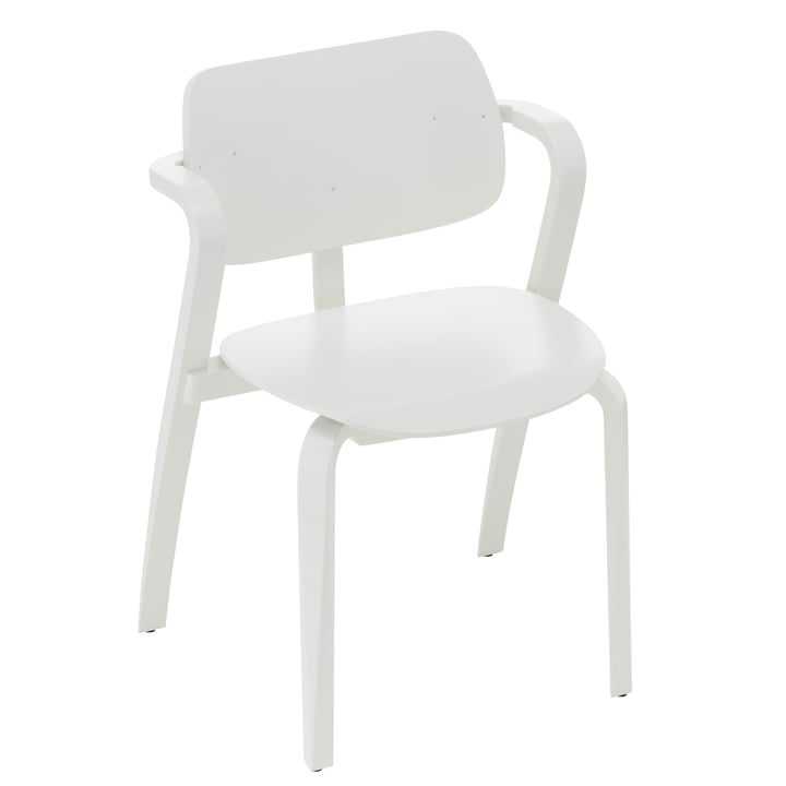 Aslak Chair, painted white by Artek