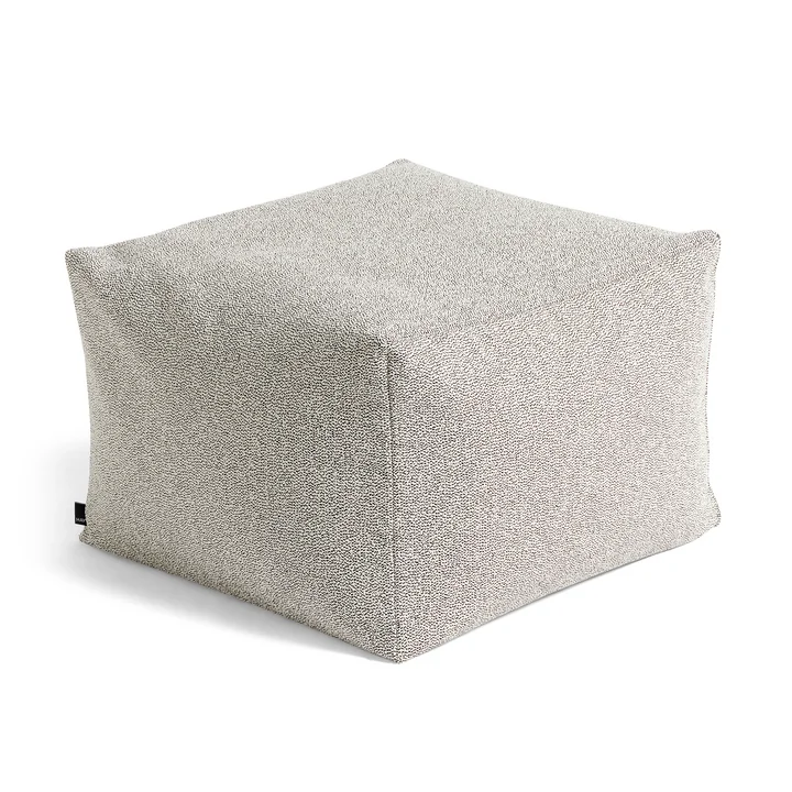 Varer Pouf from HAY In cream sprinkle