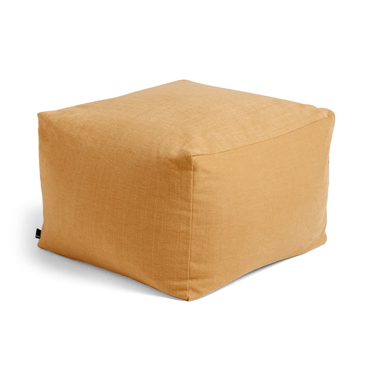 Varer Pouf from Hay In mustard