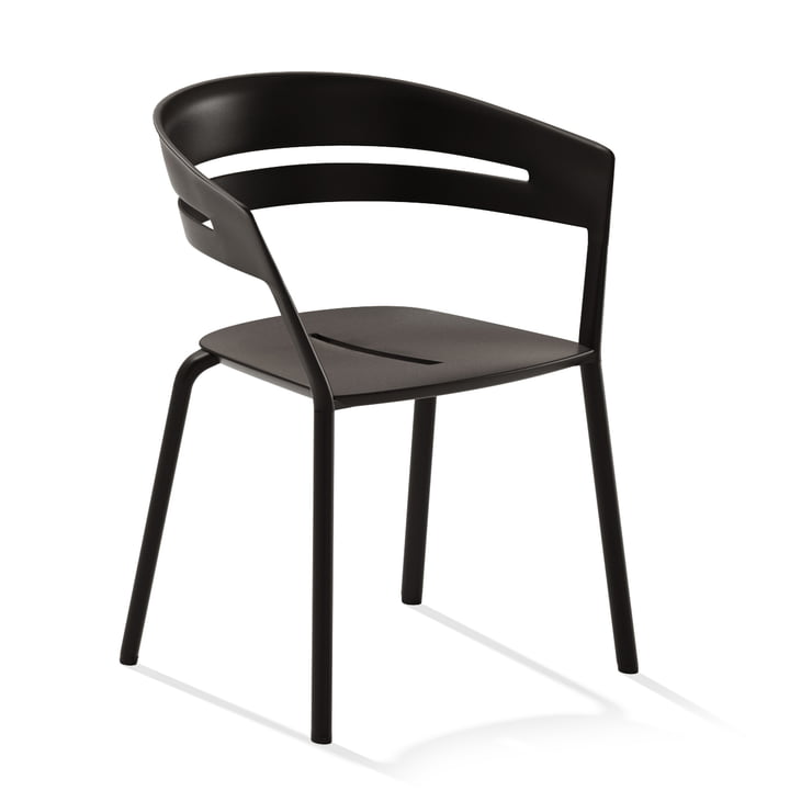 Ria Armchair from Fast in black