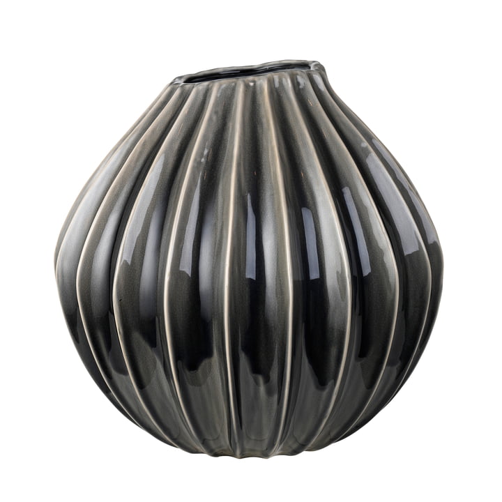 Wide Vase, Ø 40 x H 40 cm, smoked pearl from Broste Copenhagen