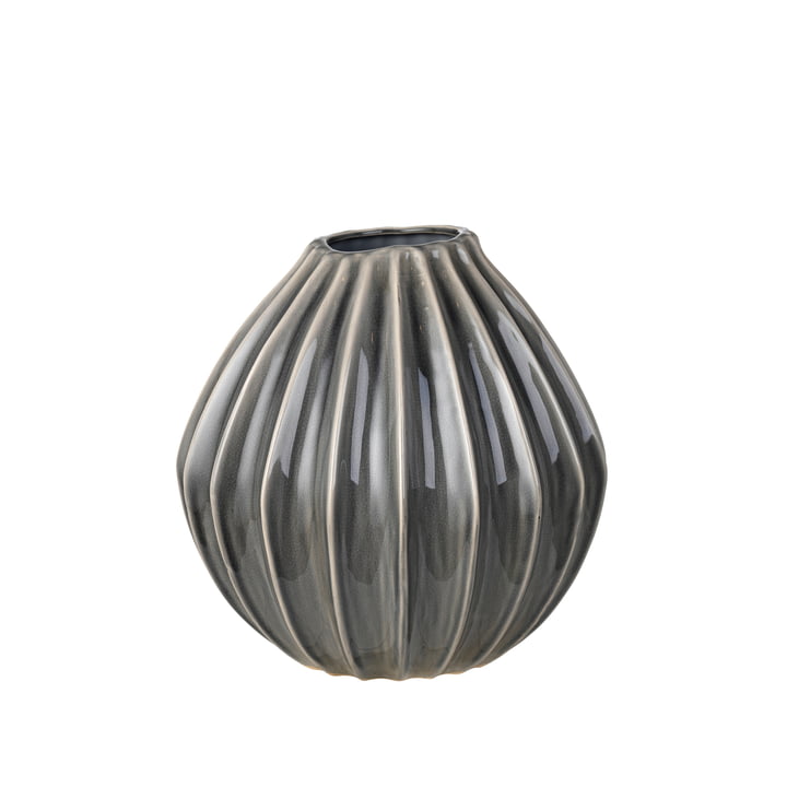Wide Vase, Ø 30 x H 30 cm, smoked pearl from Broste Copenhagen
