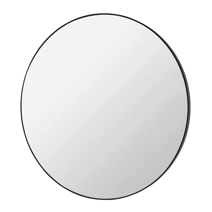 Complete Mirror Ø 110 cm, black from Broste Copenhagen
