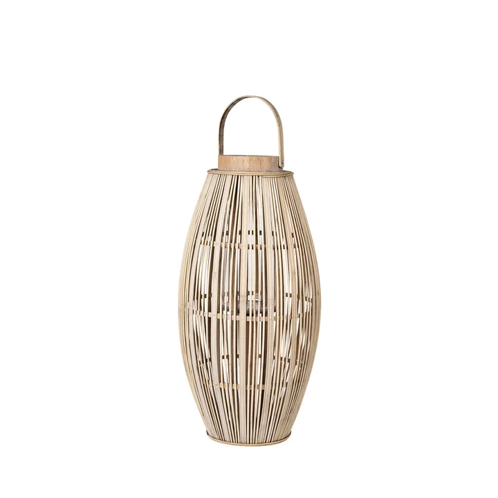 Aleta Bamboo lantern, Ø 31,5 x H 62,5 cm, natural from Broste Copenhagen
