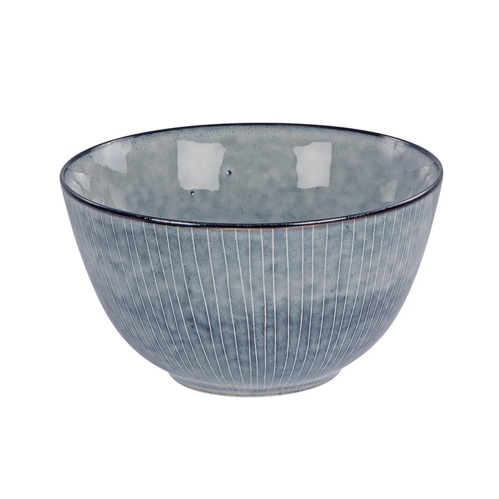 Nordic bowl, Ø 20 x H 11 cm, sea by Broste Copenhagen