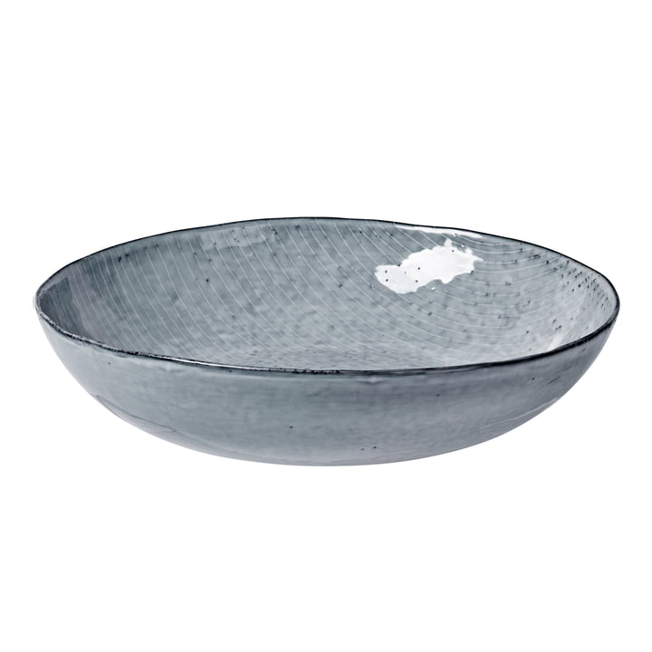 Nordic bowl, Ø 34.5 x H 7.5 cm, sea by Broste Copenhagen