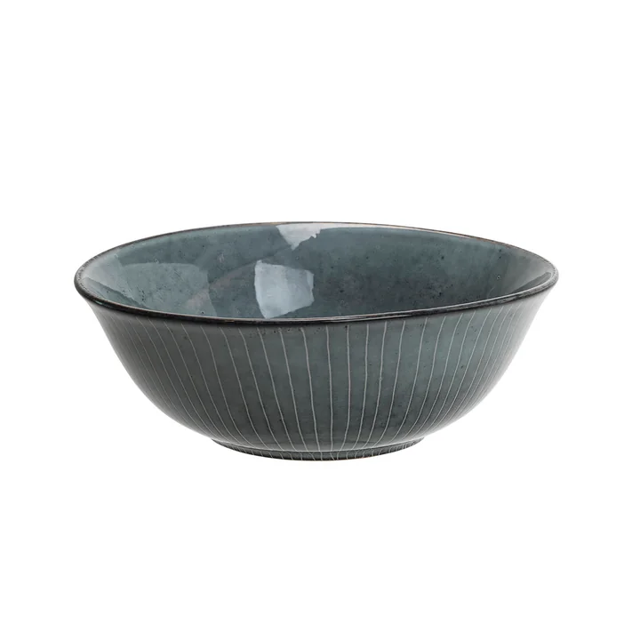 Nordic Buddha bowl, Ø 21 x H 7.5 cm, sea by Broste Copenhagen