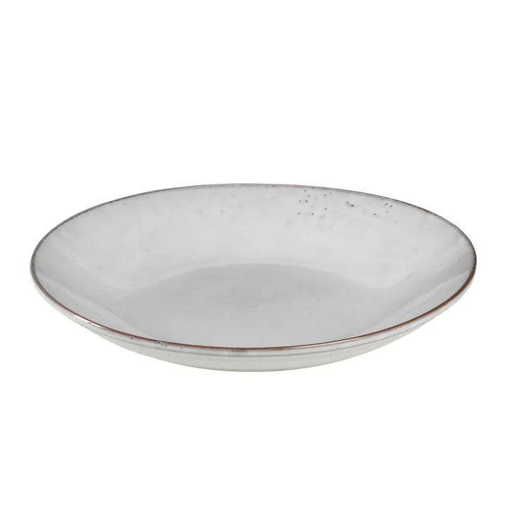 Nordic pasta plate Ø 29 cm, sand by Broste Copenhagen